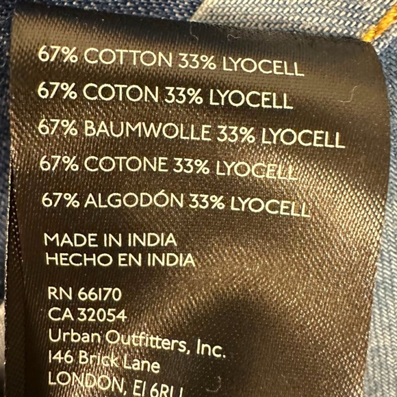 Free People Bohemian 70s Patches Of Denim Mini Dress XS NWT Patchwork Fall Retro - Picture 13 of 16